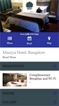 Mobile Screenshot of hotelmaurya.com